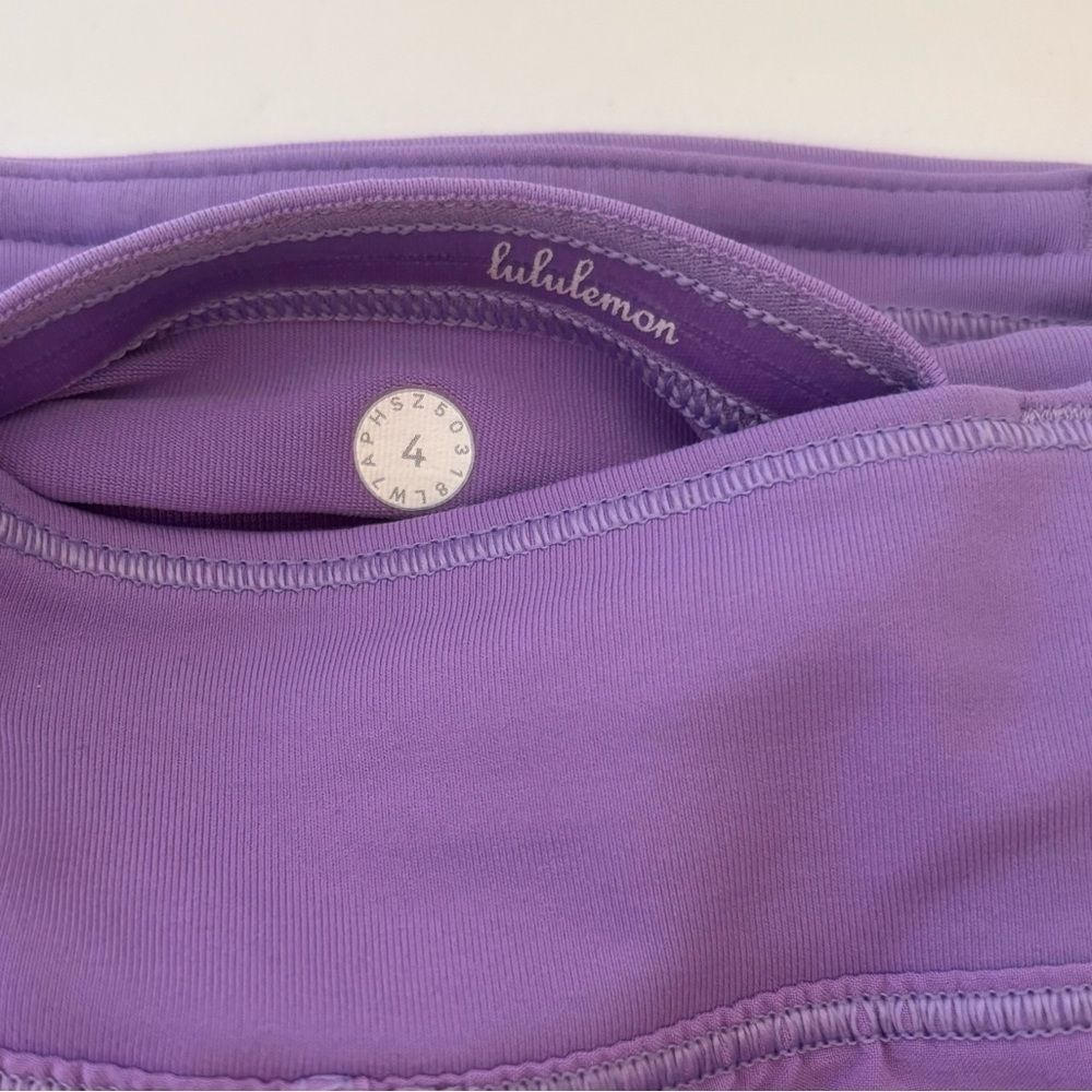 Lululemon Attack The Track Short 4" in 
Enchanted Iris Size 4 - Picture 10 of 11